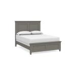 Shoreline Ocean Grey Panel Bed