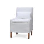 Bilboa Slipcovered Side Dining Chair - Image 5