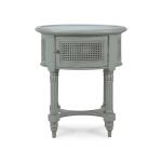 Montego Side Table W/ Rattan Door - Image 6