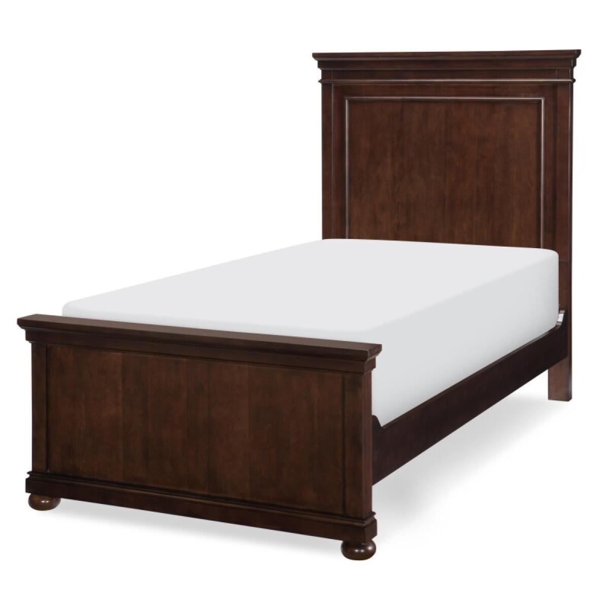 Complete Panel Twin Bed Cherry Finish Youth Beds Brown 2 Complete Panel Twin Bed Cherry Finish Youth Beds Brown 2