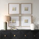 Now & Then Hand Painted Canvases, S/4 - Image 3