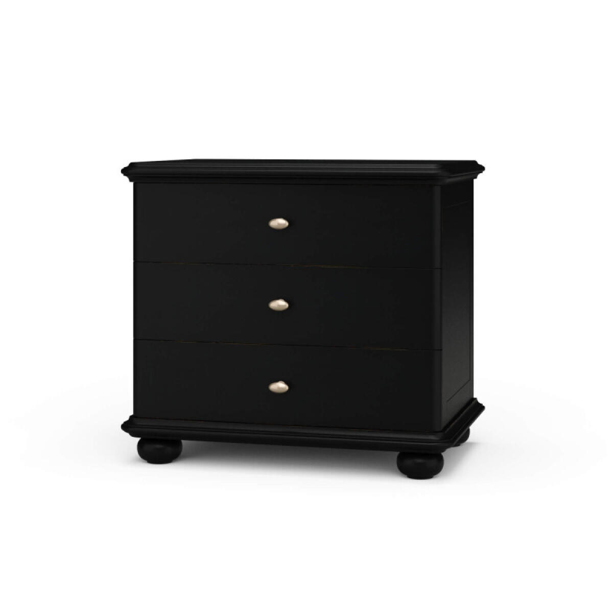 c1c4587a2eb947ab0a1db9ba66fb7876 Luna 3 Drawer Bedside Table - Image 1