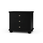 Luna 3 Drawer Bedside Table