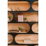 Vannes Crescent Bookcase - Image 3