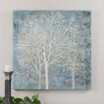 Muted Silhouette Hand Painted Canvas - Image 3