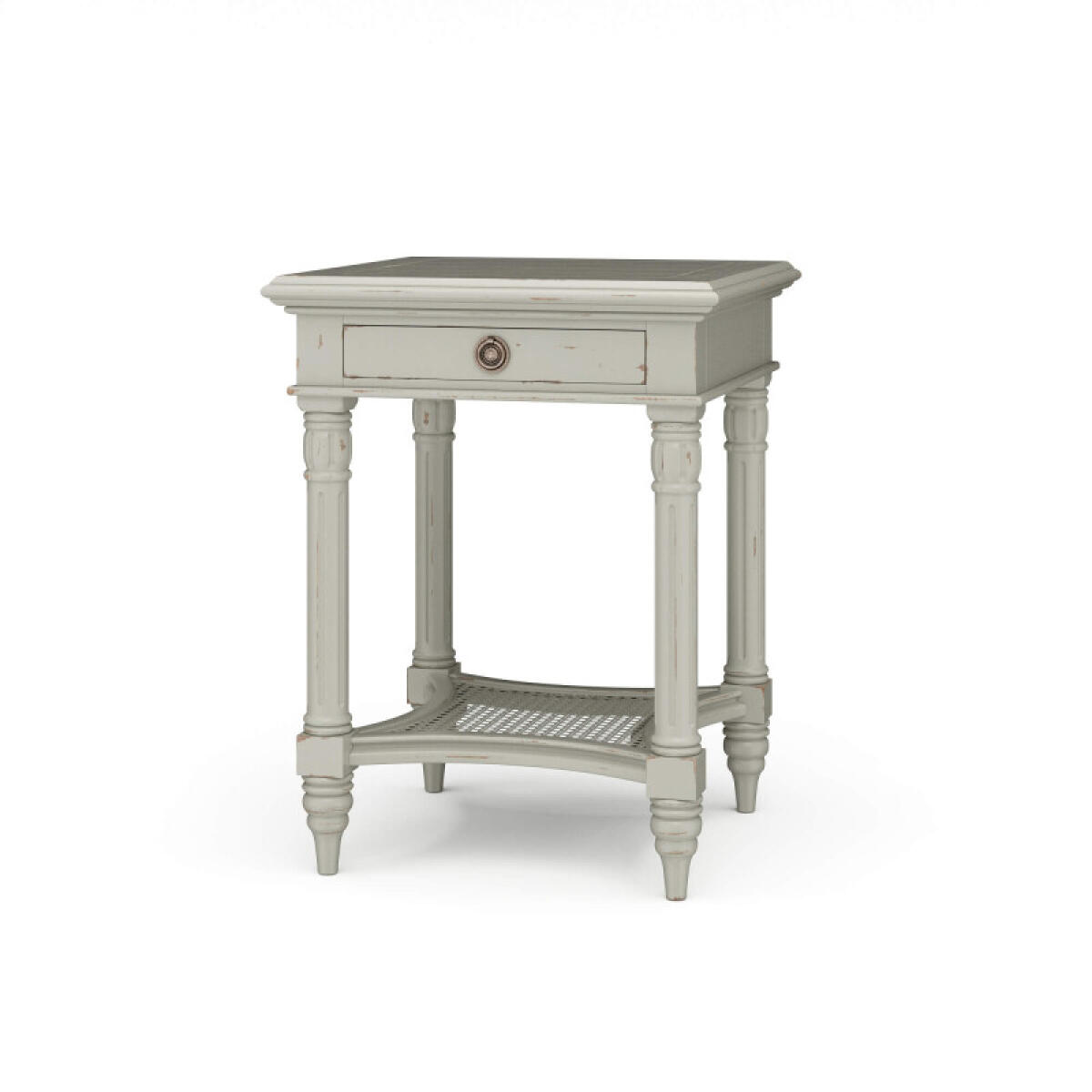 c212fd1c5b121f06e5689fb7cd8ed336 Montego Square End Table W/ Drawer - Image 1