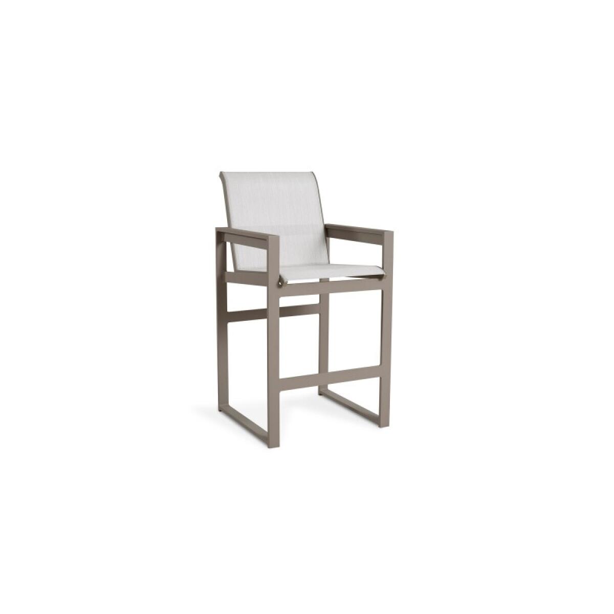 c22cf64ad75ddd18bb6981f658cbb6e7 Bonavista Outdoor Track Arm Bar Stool - Image 1