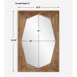 Marquise Mirror Mirrors Brown 15