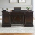 Brayton Manor Jr Executive Desk Base Desk Bases Brown 14