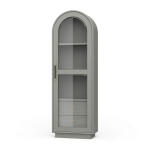 Vannes Single Door Display Cabinet