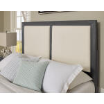 Custom Express King Upholstered Bed-pebble - Image 5