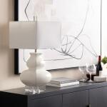 White Serafina Table Lamp