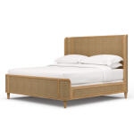 Lexington Bed W/ Rattan - Image 5