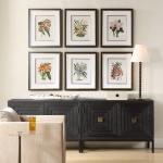 Orchid Botanical Framed Prints, S/6 - Image 2