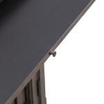 Paradise Valley 2 Door Bedside Chest w/ Charging Station Nightstands Brown 26