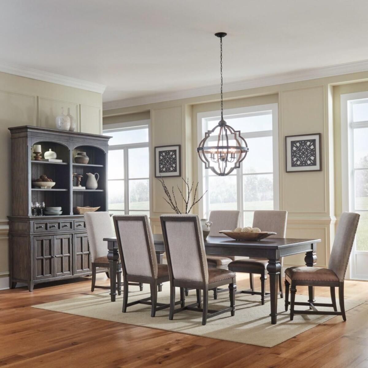 Paradise Valley Opt 7 Piece Rectangular Table Set Dining Sets Brown 2 Paradise Valley Opt 7 Piece Rectangular Table Set Dining Sets Brown 2