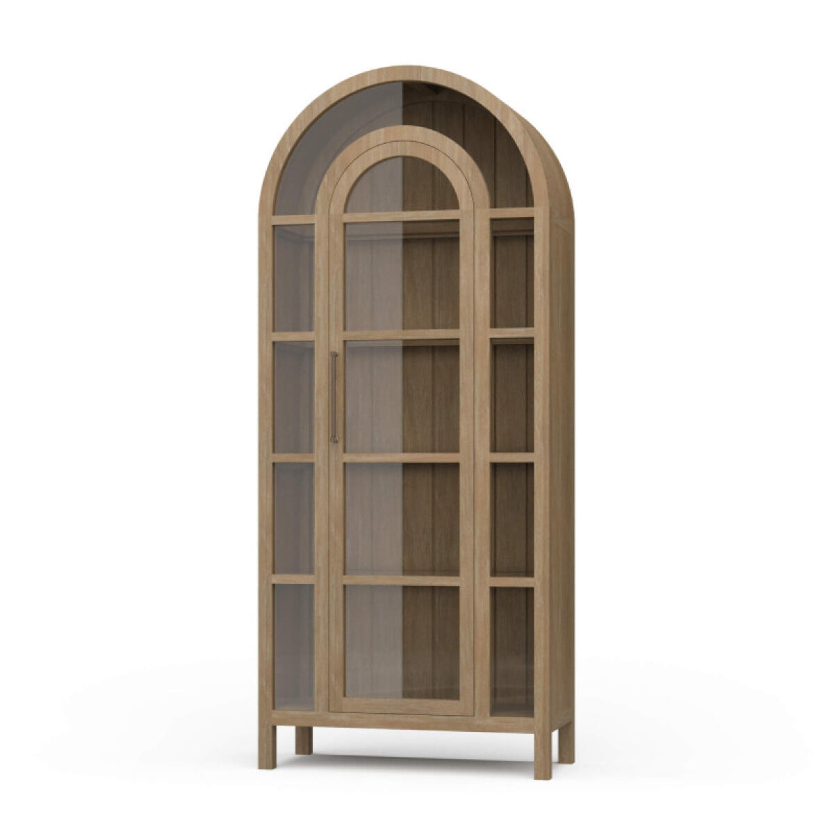 c37502b1421ecc73e34e425a1b3c4175 Vannes Display Cabinet W/ Glass Shelves - Image 1