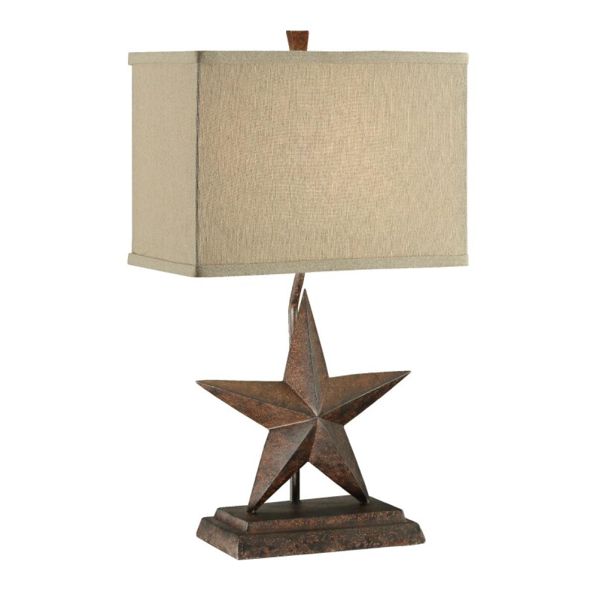 Star Table Lamp Lighting Brown 2 Star Table Lamp Lighting Brown 2