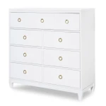 1160 Summerland BR Bureau White Finish