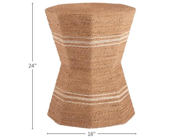 Escape-Coastal Living Home Collection Octagonal Side Table - Image 4