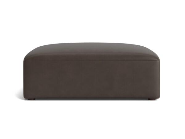 Clyde Leather Ottoman Ottomans & Poufs Bassett Furniture