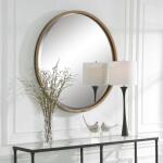 Ranchero Round Mirror, Natural - Image 6