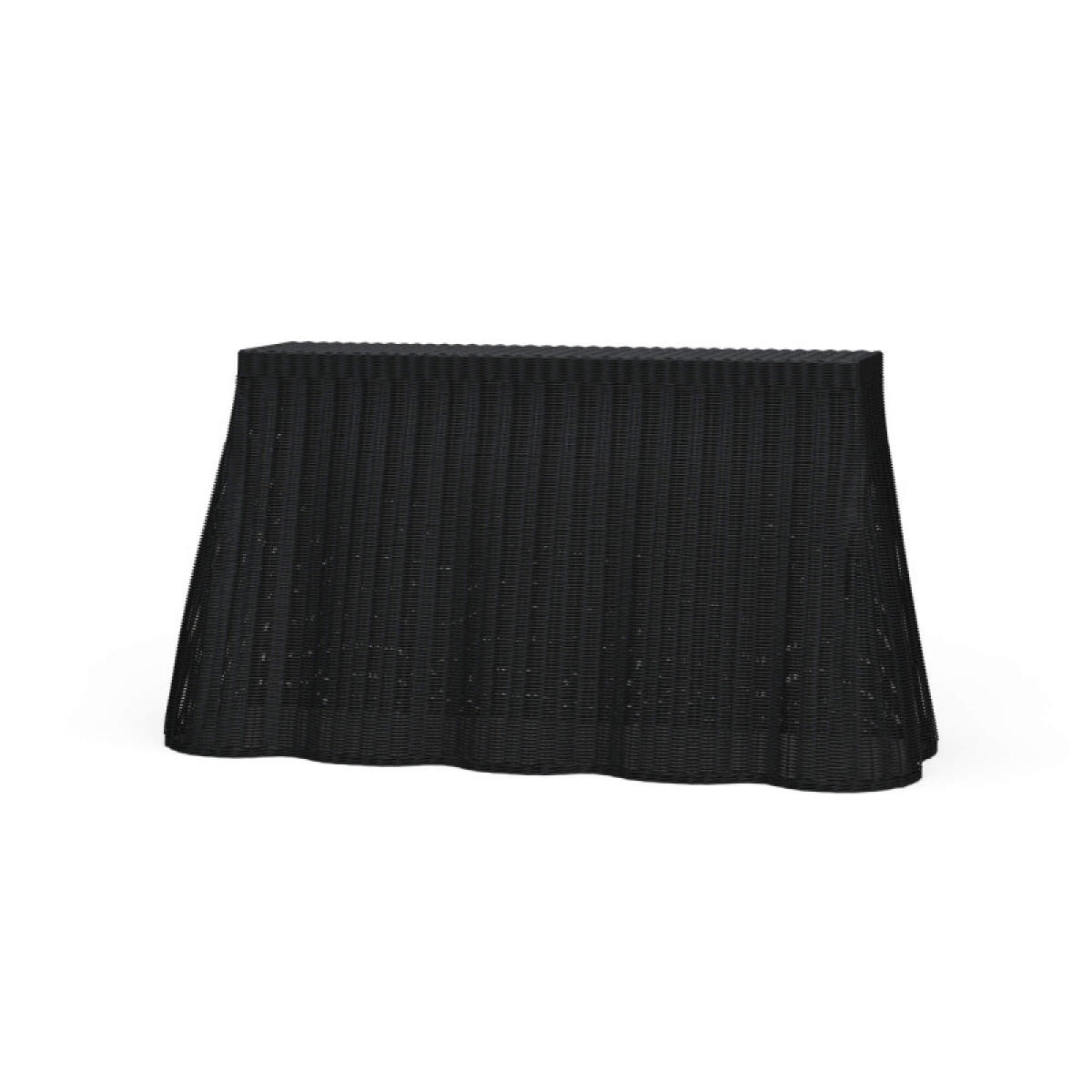 Newport Rattan Console Console Tables Black 2 Newport Rattan Console Console Tables Black 2