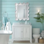 Sea Coral Mirror, White - Image 3