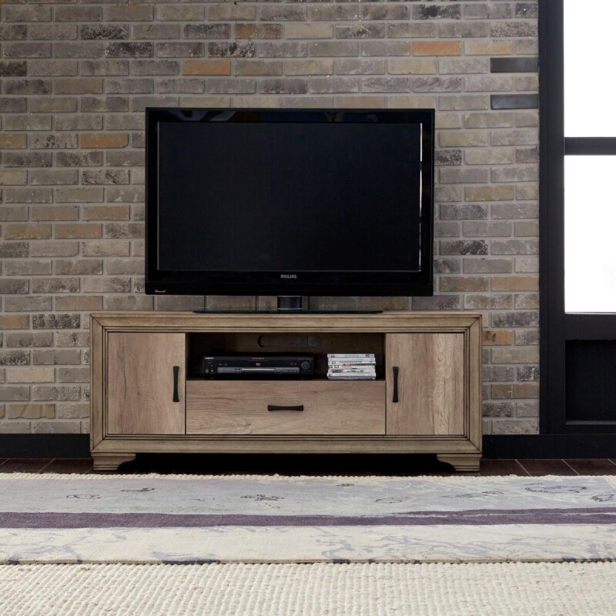 Sun Valley 60 Inch TV Console Entertainment Stands Brown 2 Sun Valley 60 Inch TV Console Entertainment Stands Brown 2