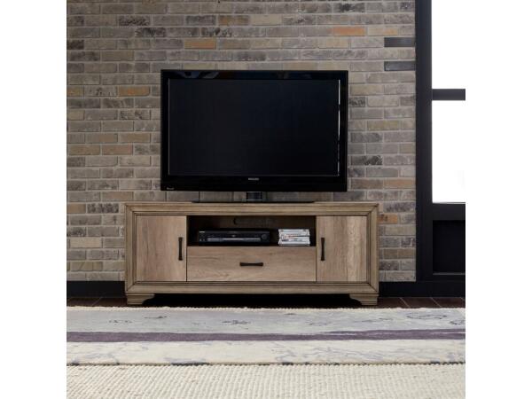 Sun Valley 60 Inch TV Console Entertainment Stands Brown