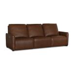 Everett Leather Modular Reclining Sofa - Image 5
