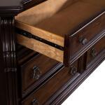 Arbor Place 8 Drawer Double Dresser Dressers Brown 22