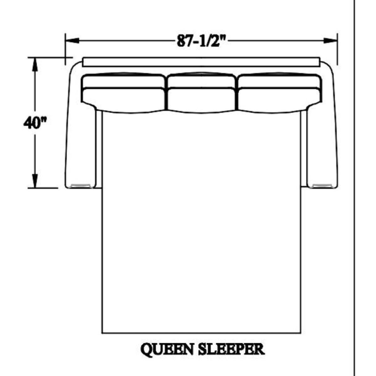 Warner Sleep Sofa 220-79 Sleeper Sofas Bradington-Young 2 Warner Sleep Sofa 220-79 Sleeper Sofas Bradington-Young 2