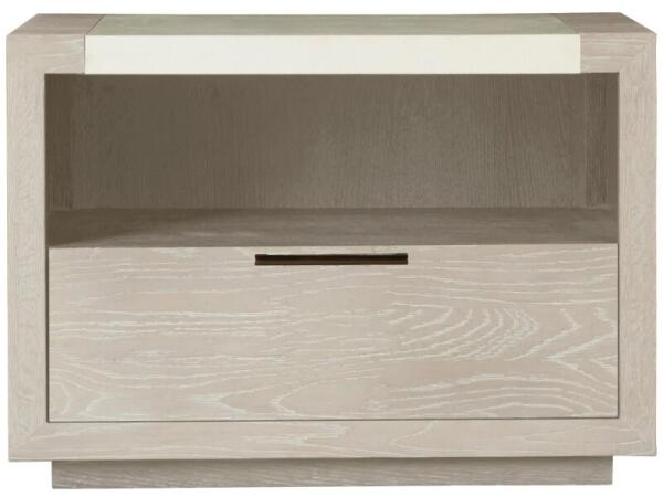 Modern Wilshire Nightstand Nightstands Cream 7