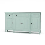 Dupont Leather Sea Fog Blue Lumbar Pillow Cover + Insert Accent Pillows Accent Pillows 7