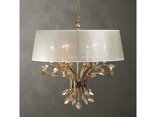 Alenya, 6 Lt Chandelier Lighting Gold