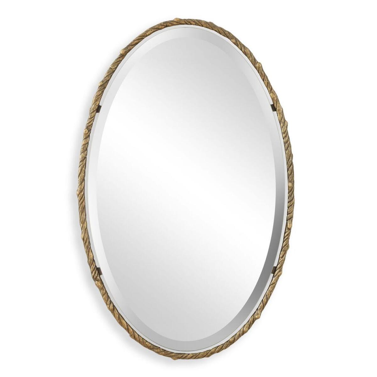 Twisted Branch Oval Mirror Mirrors Cream 2 Twisted Branch Oval Mirror Mirrors Cream 2