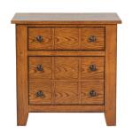 Grandpas Cabin Night Stand Nightstands Aged Oak 13