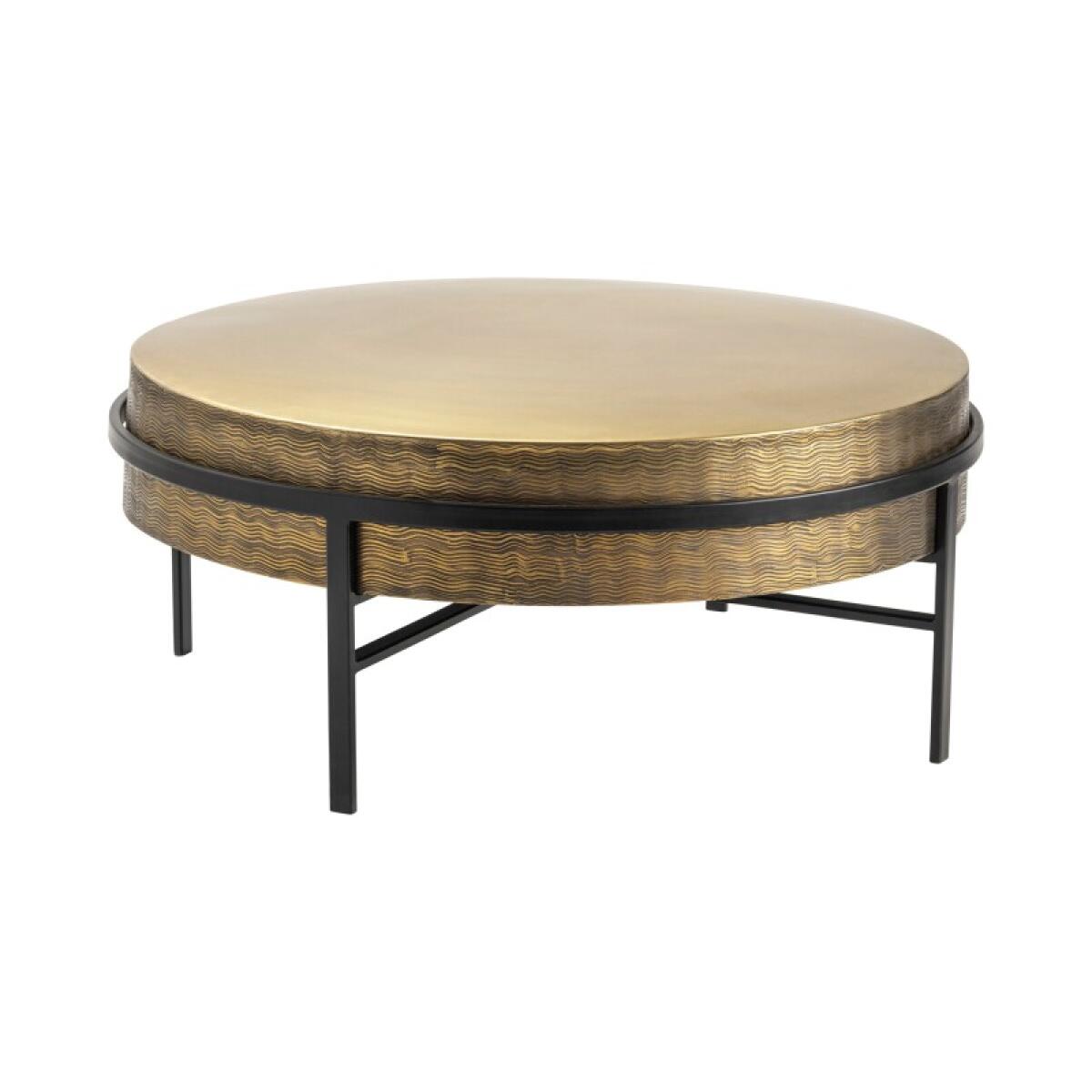 Hudson Textured Brass Cocktail Table Cocktail & Coffee Tables Cocktail & Coffee Tables 2 Hudson Textured Brass Cocktail Table Cocktail & Coffee Tables Cocktail & Coffee Tables 2