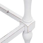 Magnolia Manor Ladder Back Counter Chair (RTA) Barstools Antique White & Weathered Bark 20