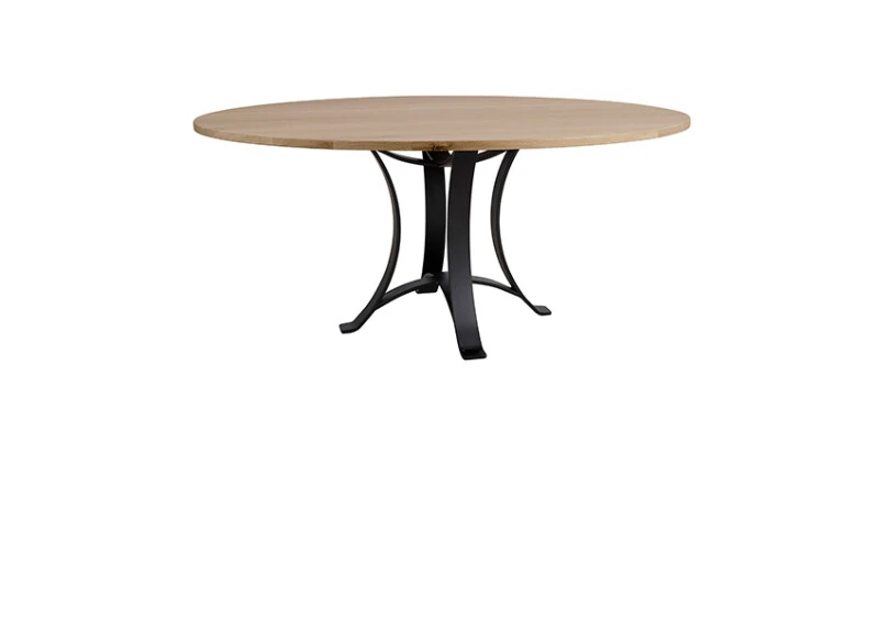 c554bf6f85d9cbf2b0d8305be5313417 Dovetail Dining 60" Round Table And Base - 755-202-060 - Image 1