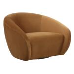 Desoto Swivel Chair, Hazlenut - Image 6