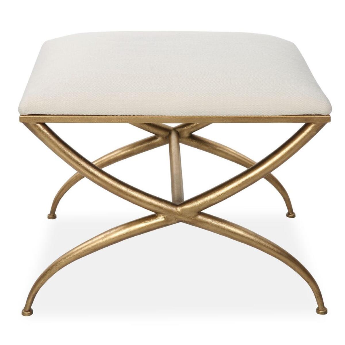 c5754413f0623276bcd22db47b534472 Crossing Small Bench, White - Image 1