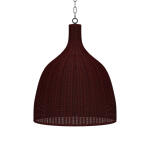 Hampton Rattan Pendant Large