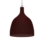 Hampton Rattan Pendant Large