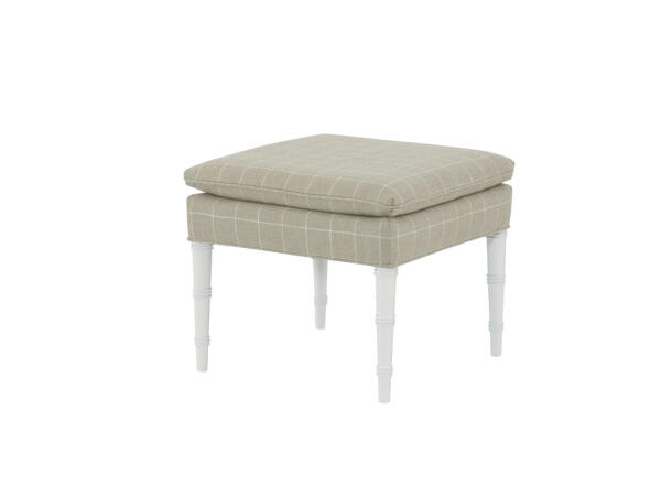 83-19 Tarlow Stool Ottomans & Poufs Cream