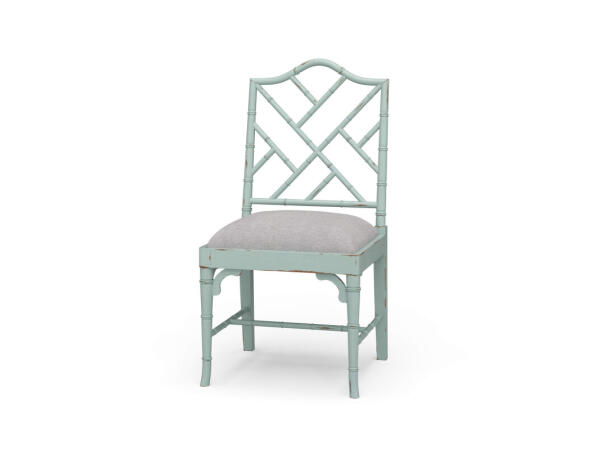 Martinique Bamboo Dining Chair Chairs & Benches Blue