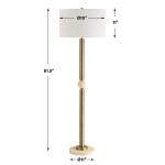 Hudson Floor Lamp Lighting Cream 17