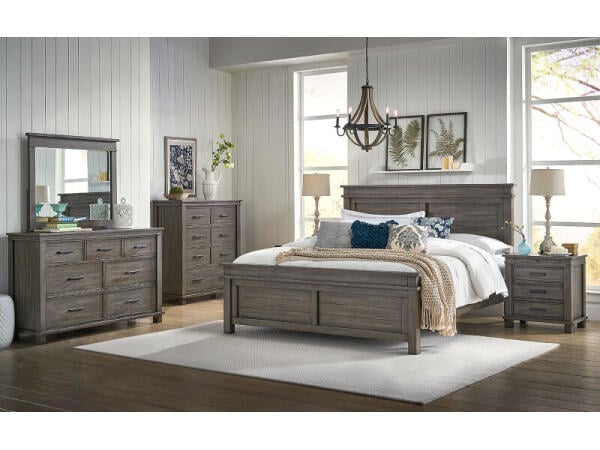 Glacier Point Queen Panel Bed – GLPGR5030 Beds A-America