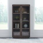 Cascade Falls Display Cabinet Dining Storage Brown 15